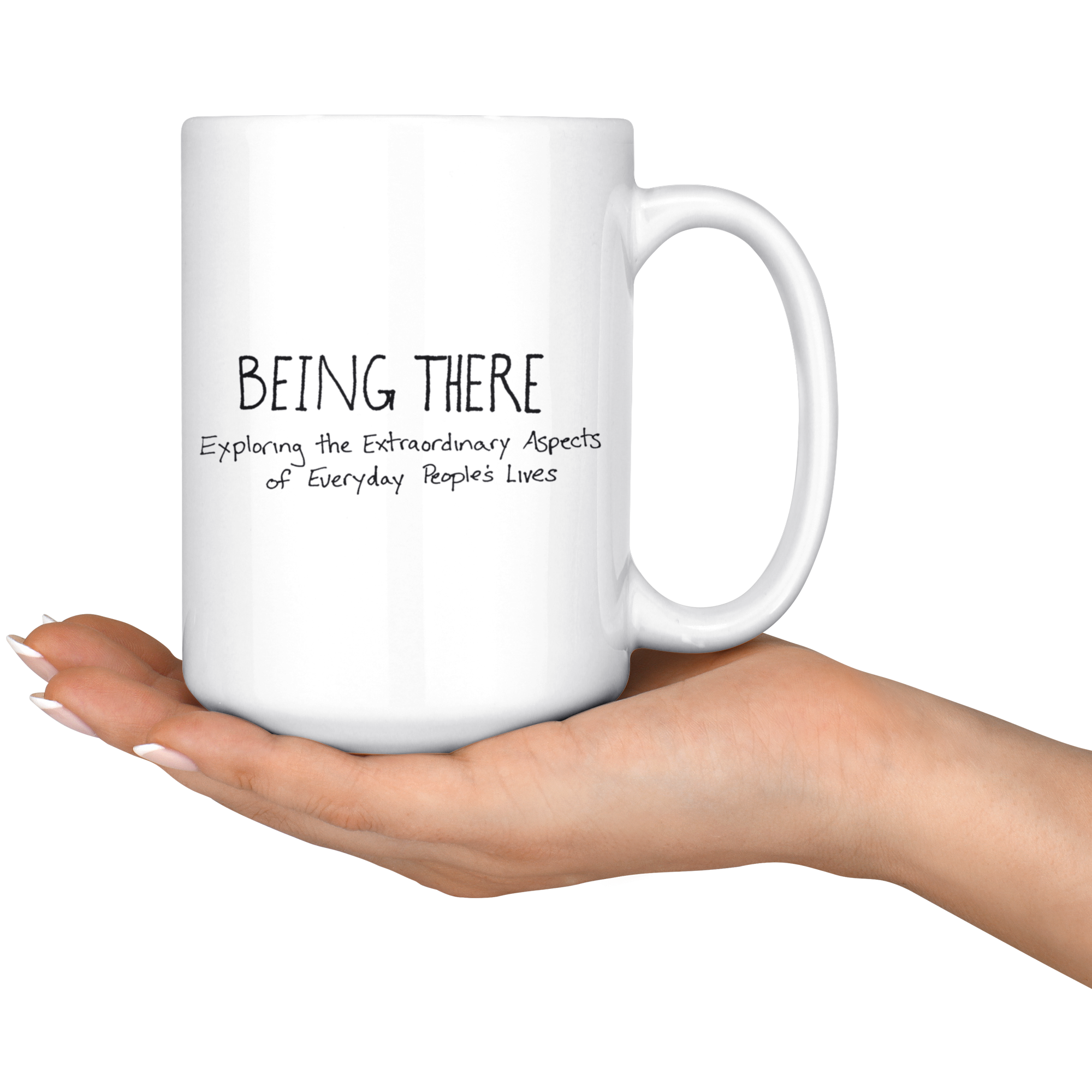 Being There Large Mug